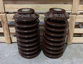 10KV用140mm高絕緣子12kv戶外支（zhī）柱瓷瓶15kv高壓260mm高度可訂製