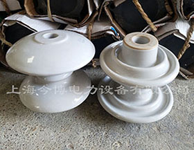 ED-10蝶（dié）式絕緣子10KV高壓線（xiàn）路用瓷瓶碟式綁線茶台E-10